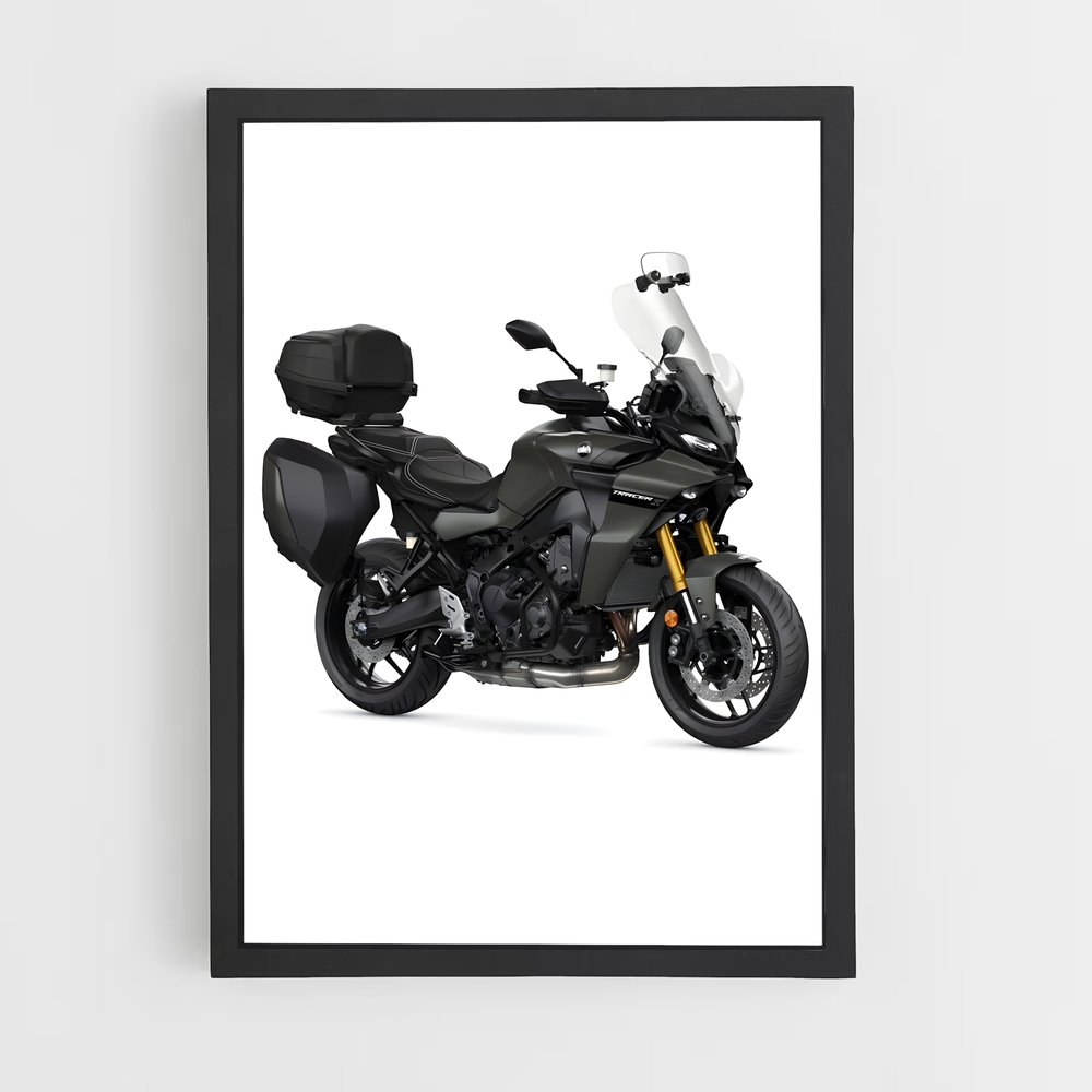 Poster Black Racer – affiche Yamaha (vue 2)